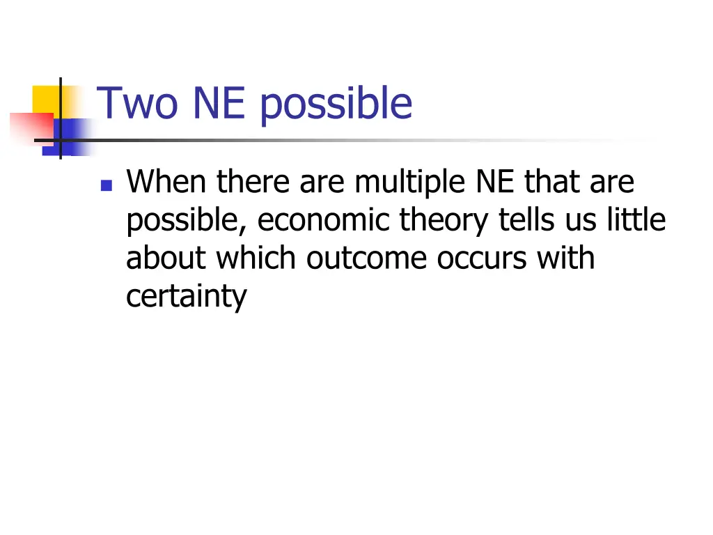 two ne possible 1