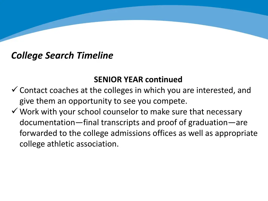 college search timeline 4