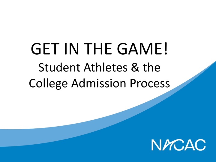 get in the game student athletes the college