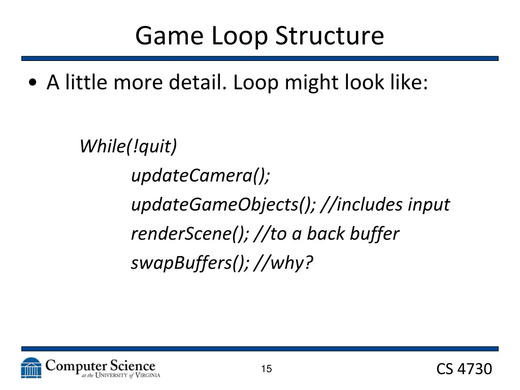 game loop structure 1