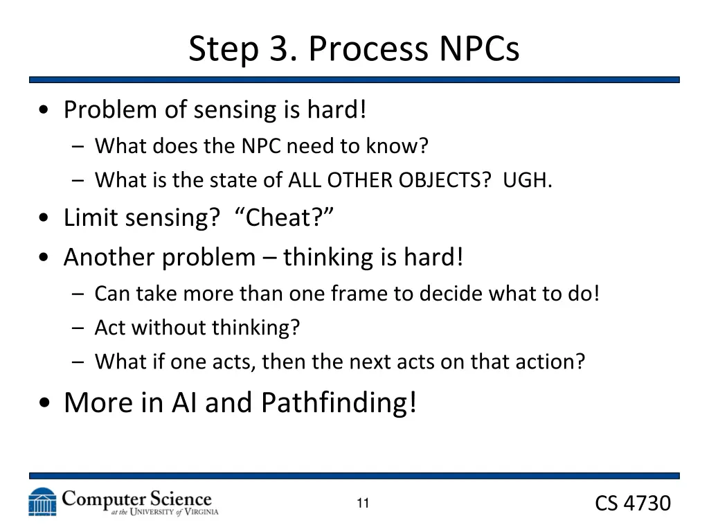 step 3 process npcs 1