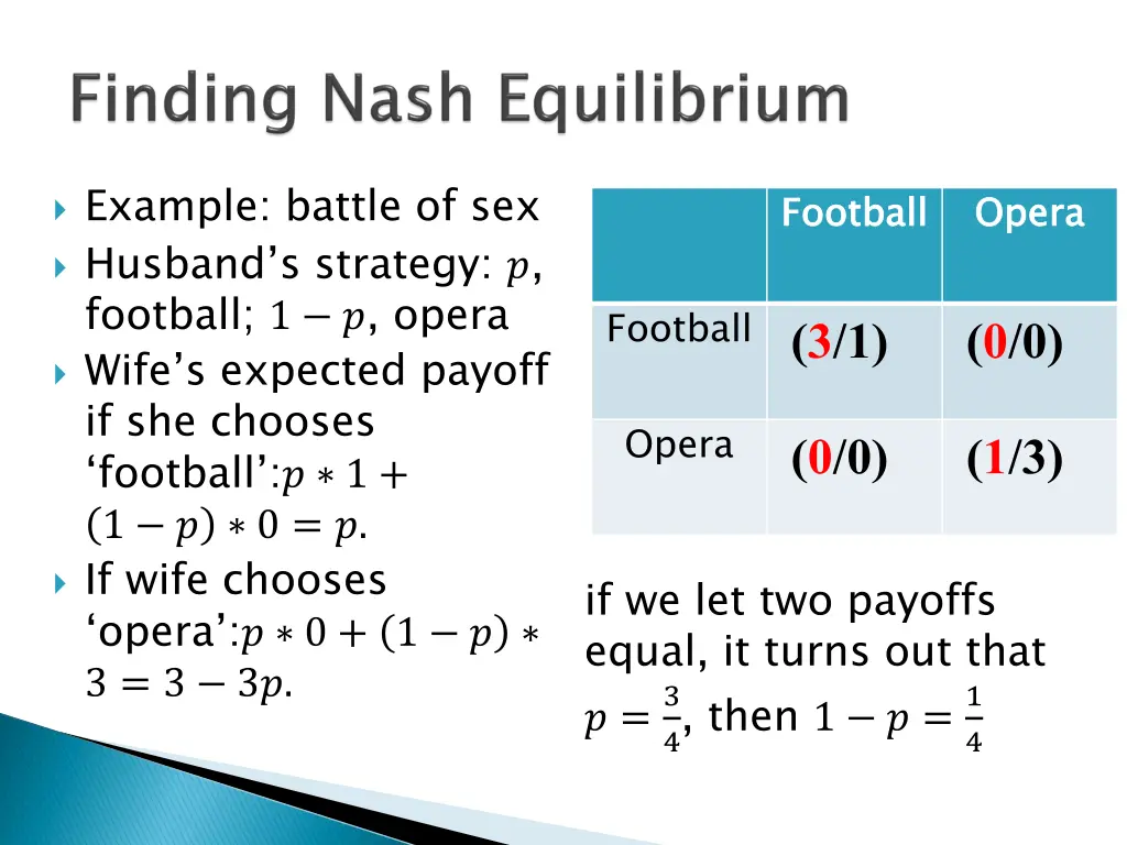 example battle of sex husband s strategy football