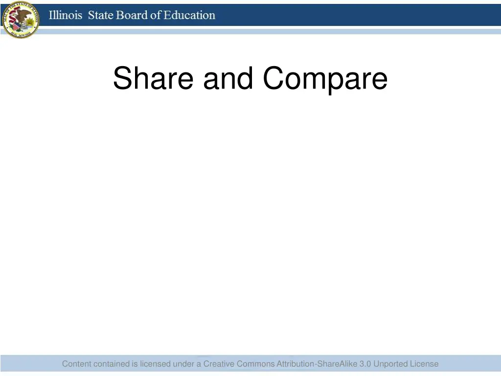 share and compare