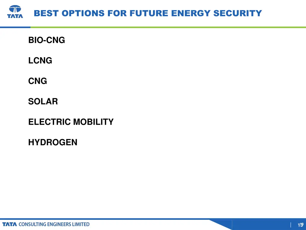 best options for future energy security