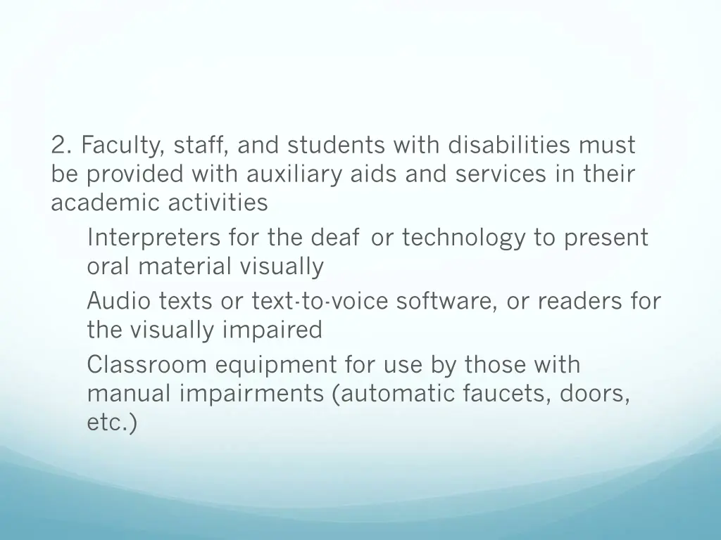 2 faculty staff and students with disabilities