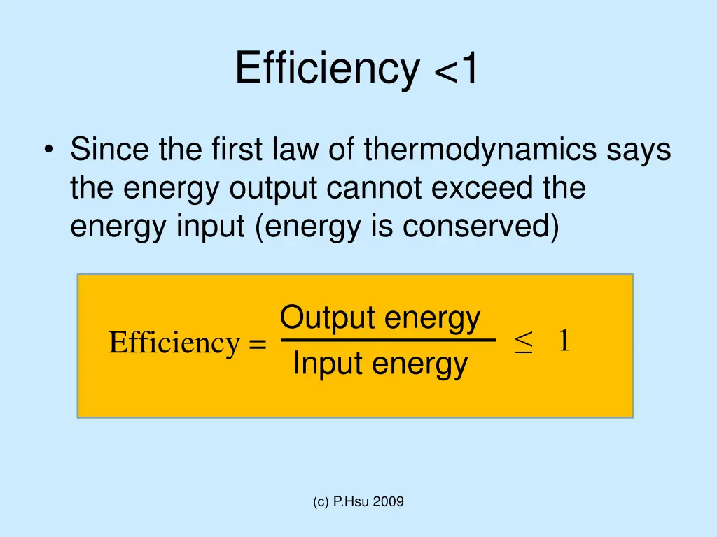 efficiency 1