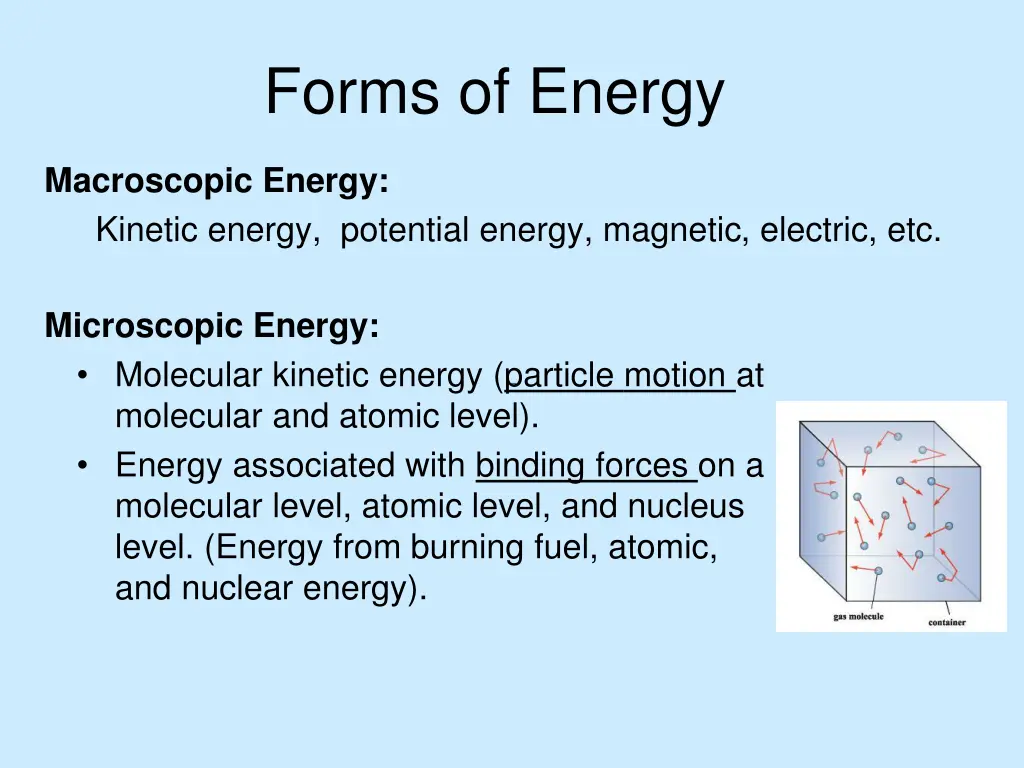 forms of energy