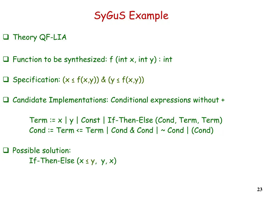 sygus example 1