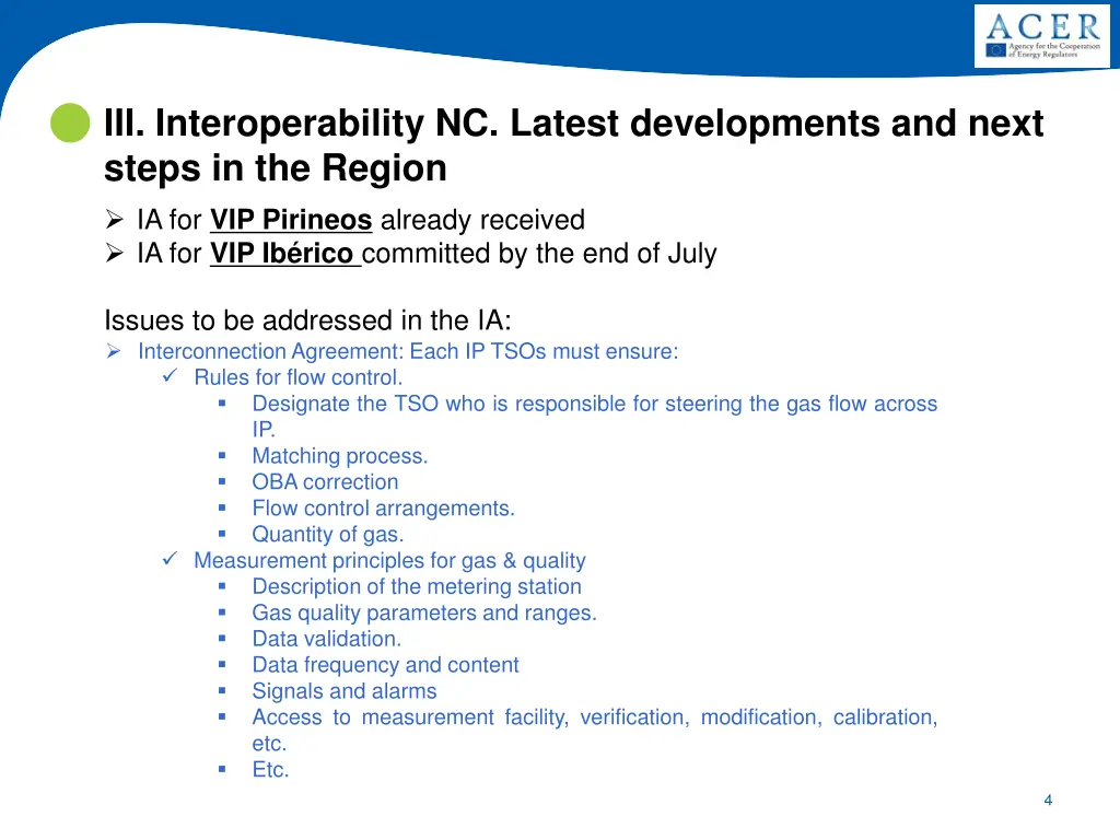 iii interoperability nc latest developments 1