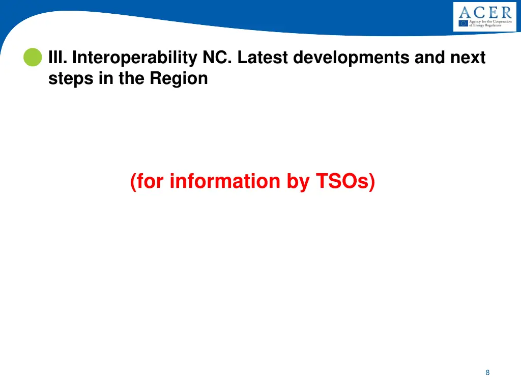 iii interoperability nc latest developments 4