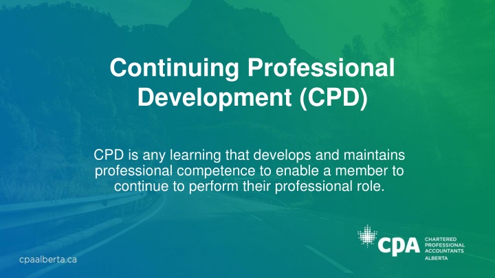 continuing professional development cpd