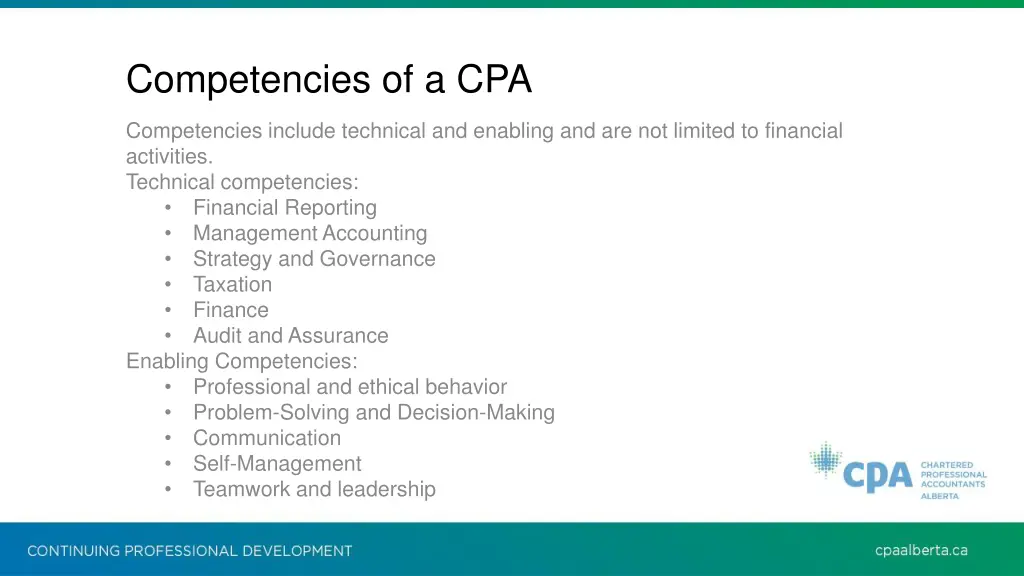 competencies of a cpa