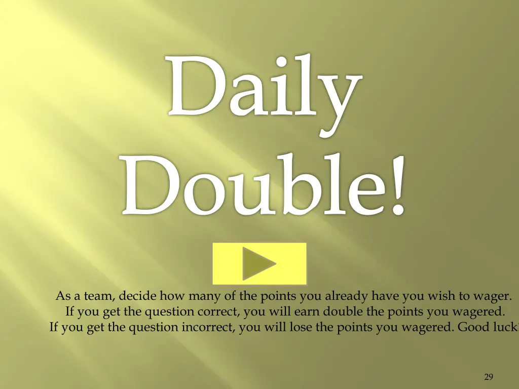 daily double 1