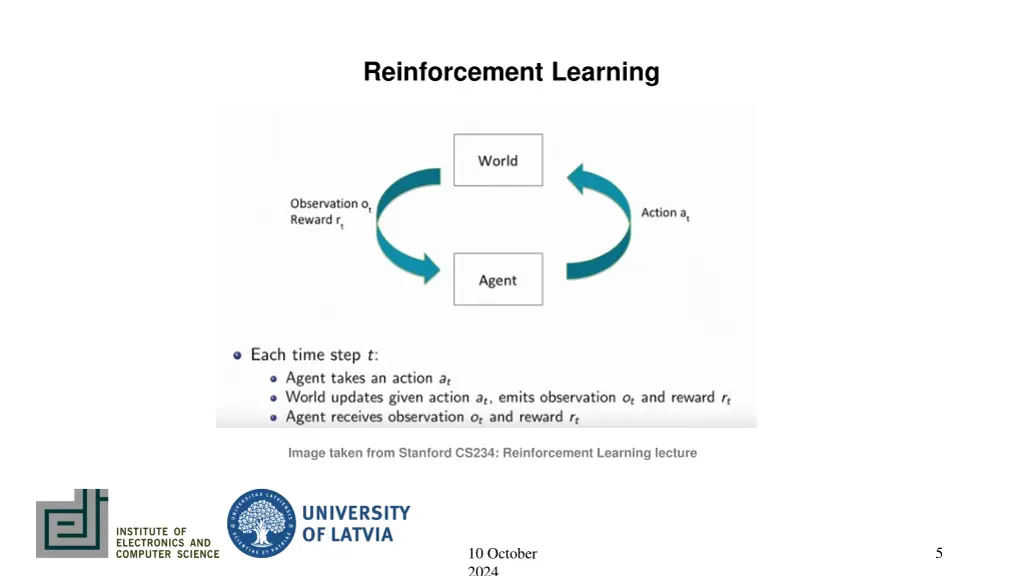 reinforcement learning