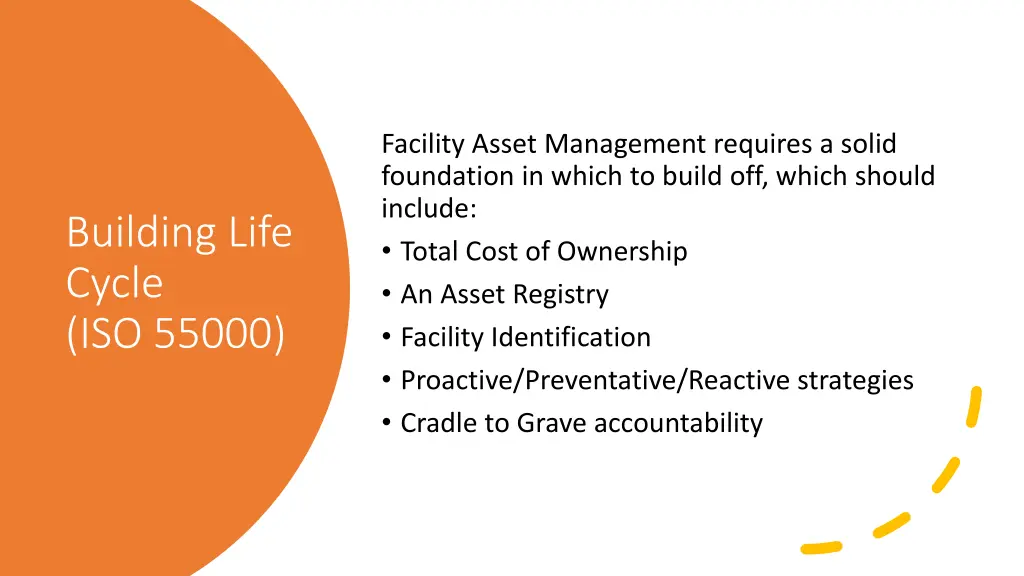 facility asset management requires a solid