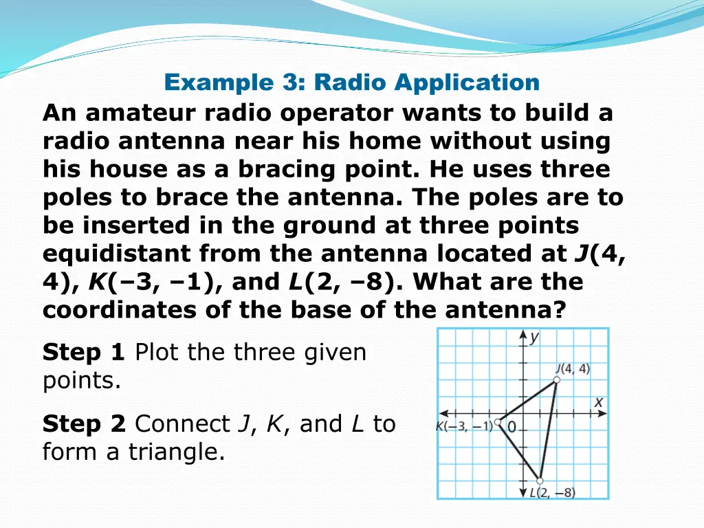 example 3 radio application an amateur radio