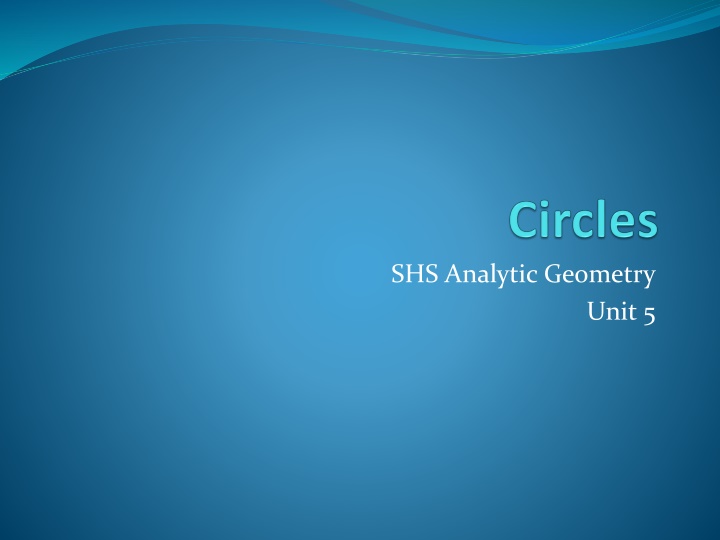 shs analytic geometry