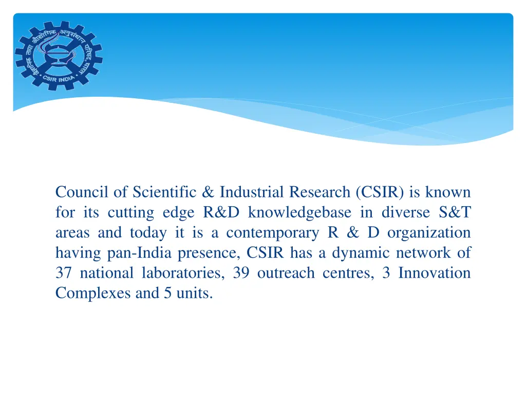 council of scientific industrial research csir