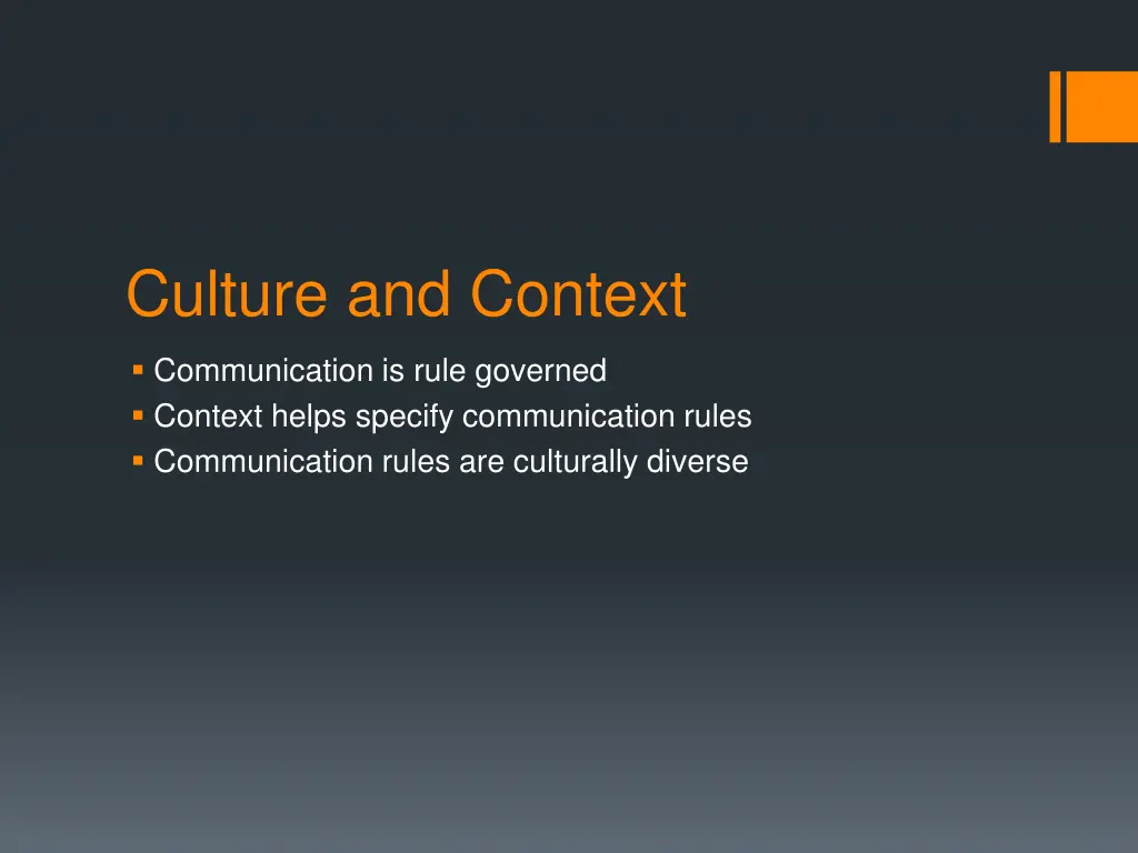 culture and context