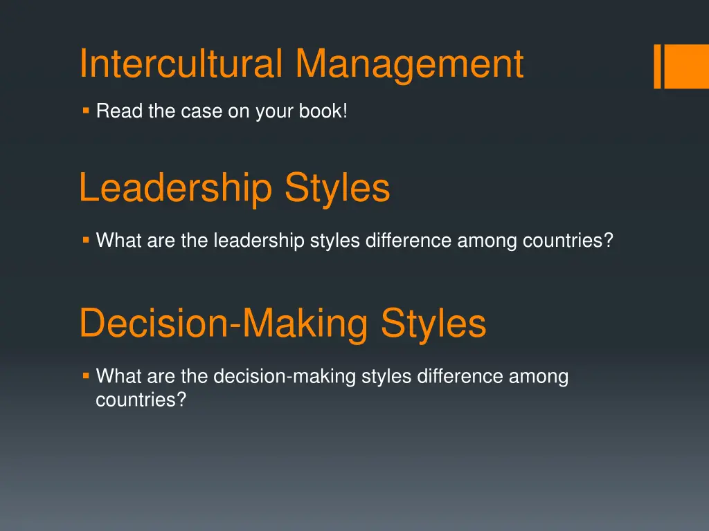 intercultural management