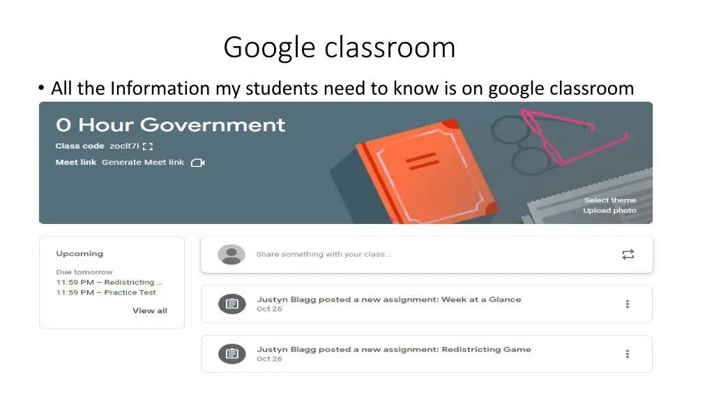 google classroom