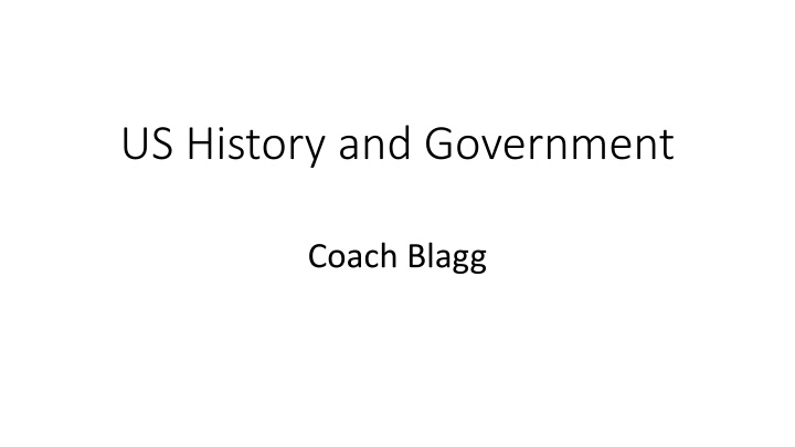 us history and government