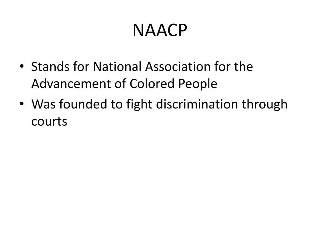 naacp