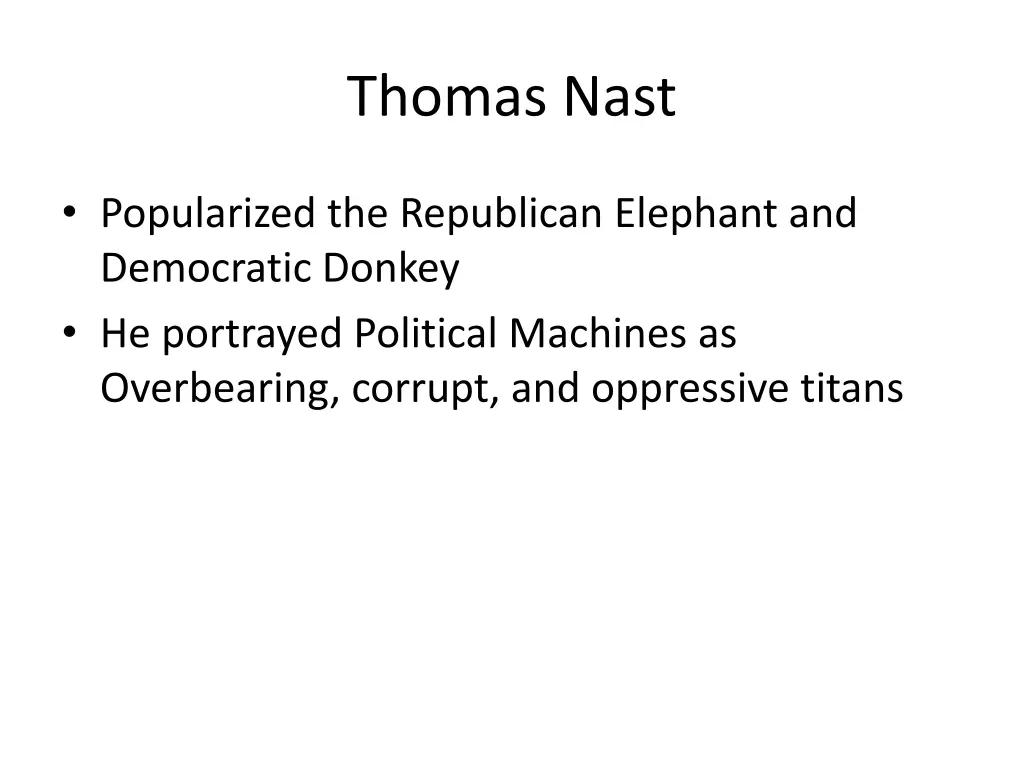 thomas nast