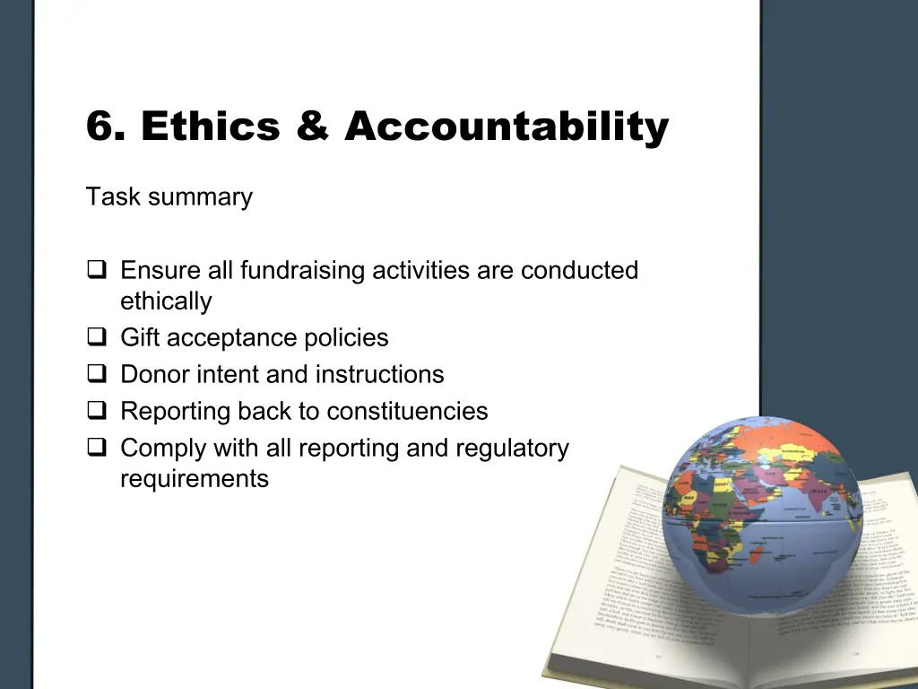 6 ethics accountability