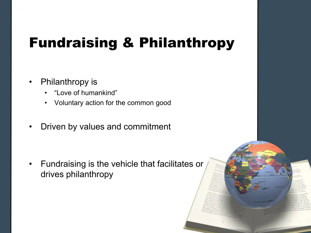 fundraising philanthropy