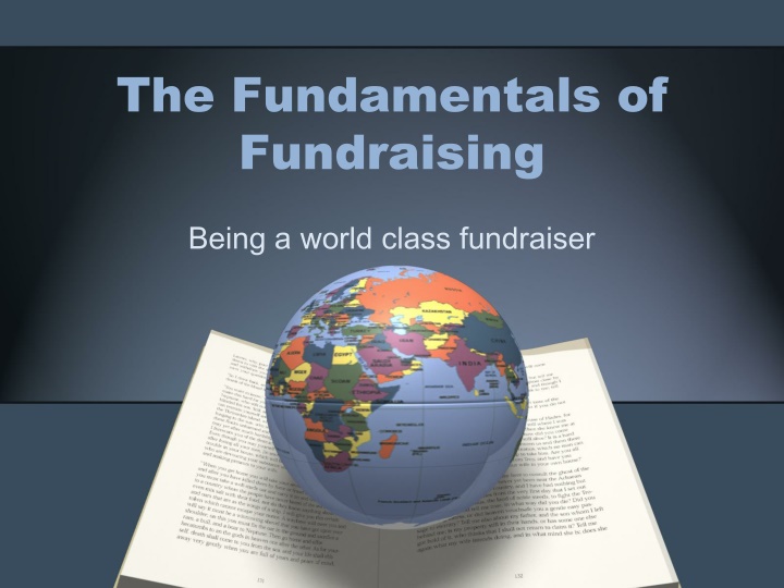 the fundamentals of fundraising