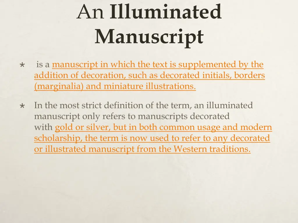 an illuminated manuscript