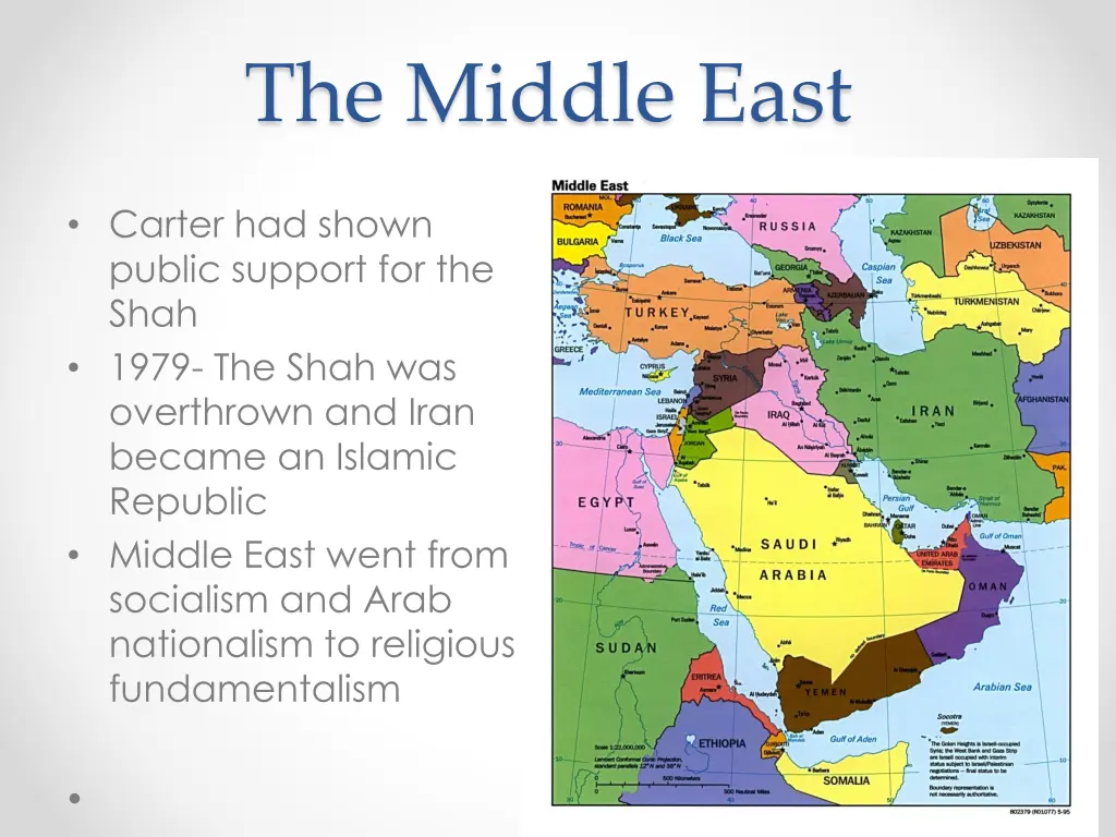 the middle east