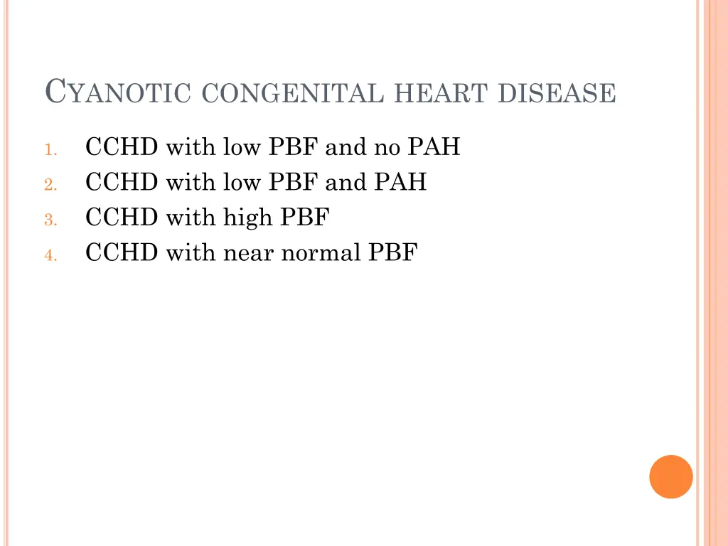 c yanotic congenital heart disease