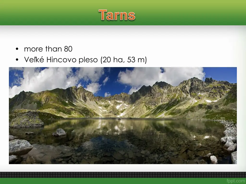 more than 80 ve k hincovo pleso 20 ha 53 m