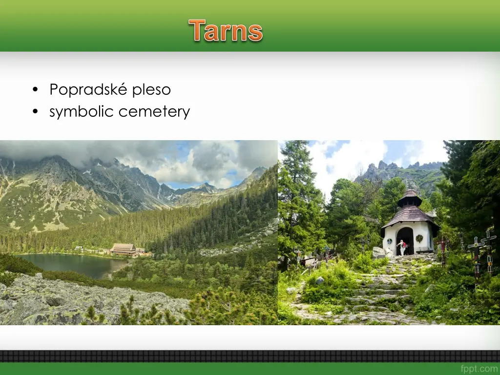 popradsk pleso symbolic cemetery