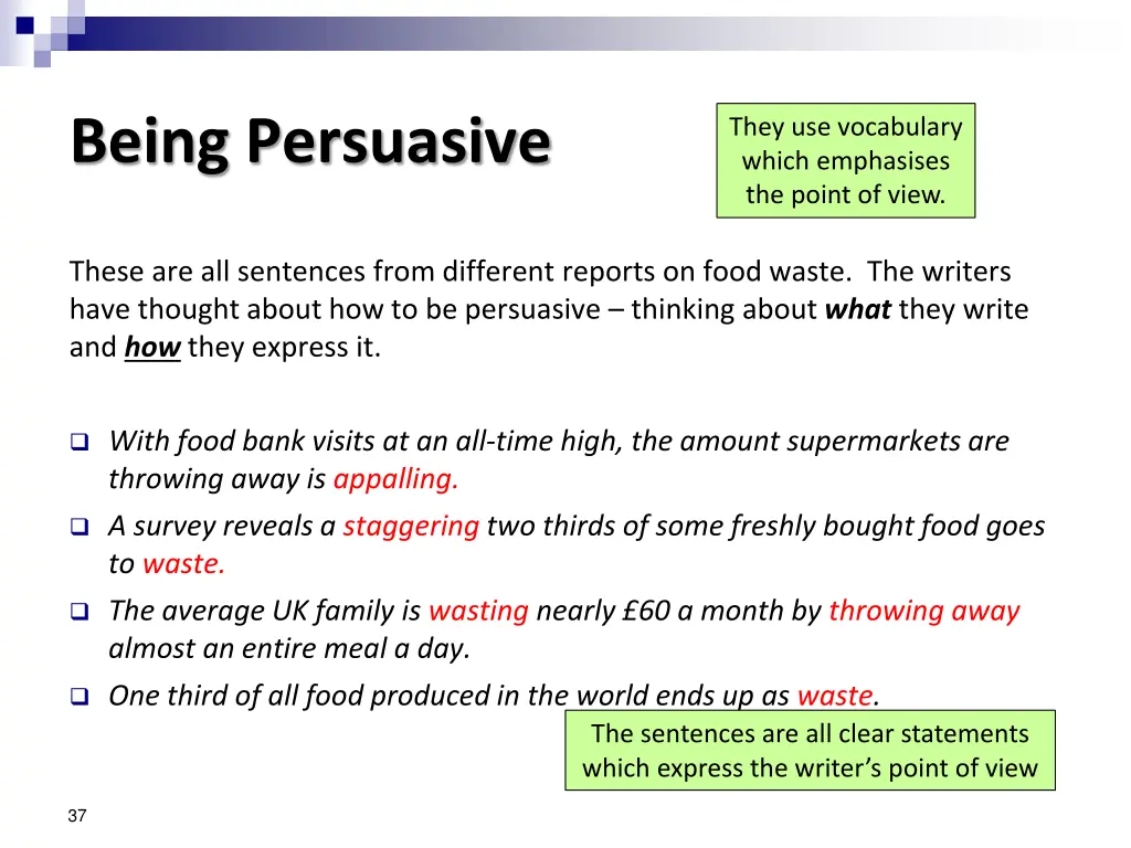 being persuasive 2