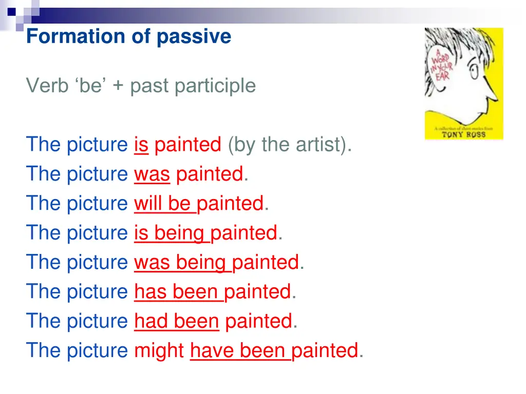 formation of passive