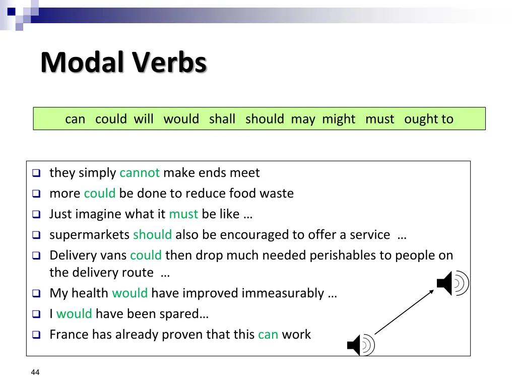 modal verbs 2