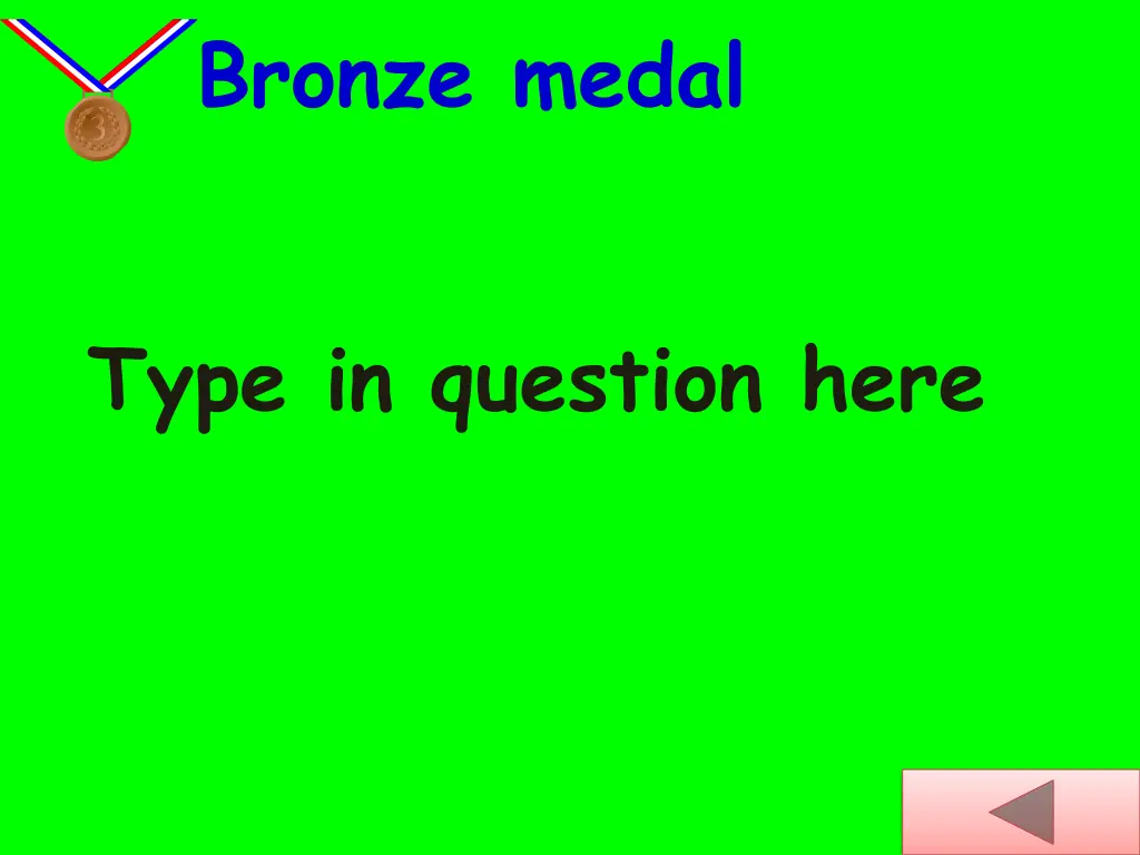 bronze medal 1