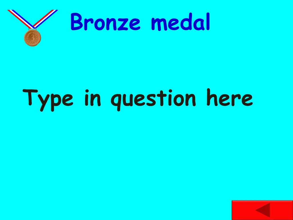 bronze medal 3