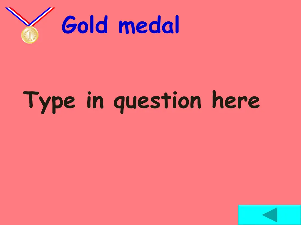 gold medal 3