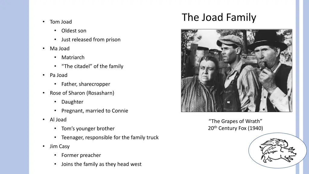 the joad family