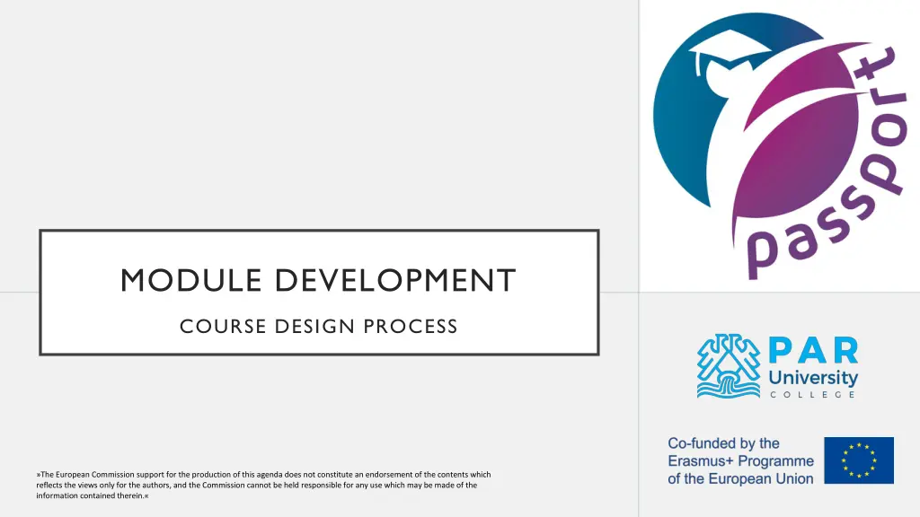 module development