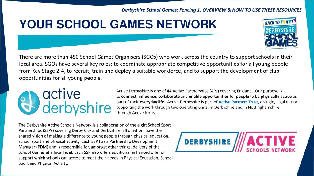 derbyshire school games fencing 1 overview 2