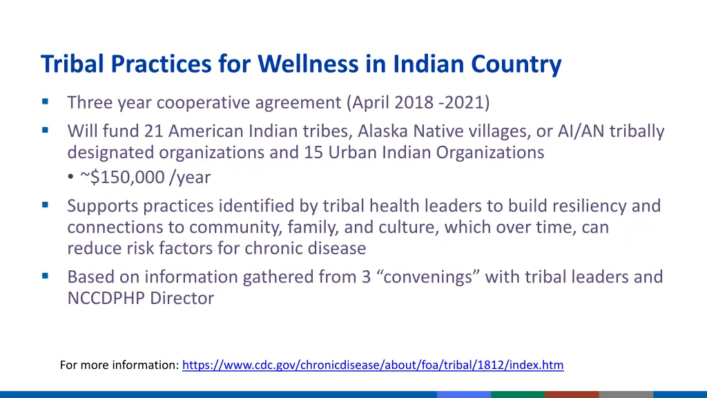 tribal practices for wellness in indian country