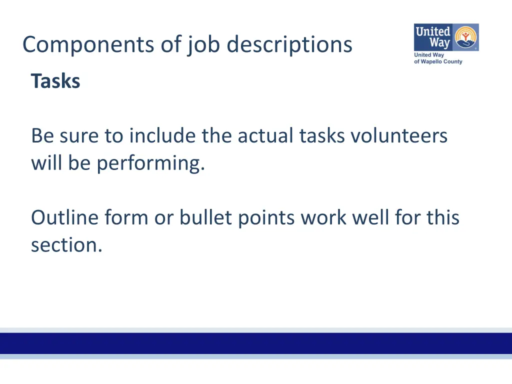 components of job descriptions 10