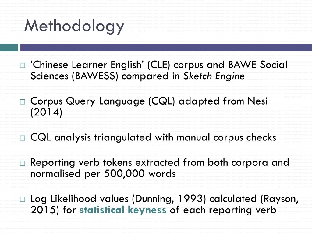 methodology