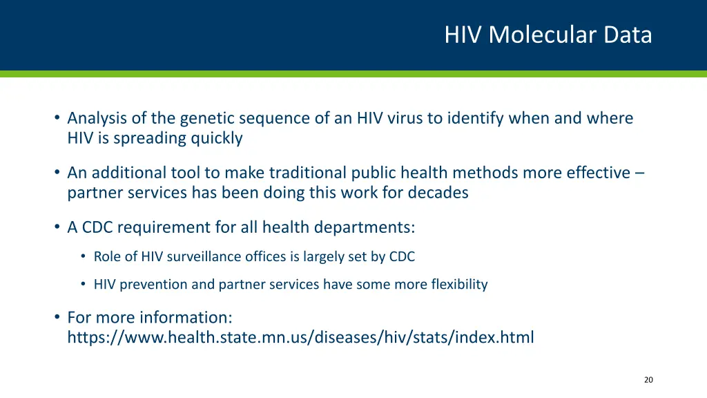 hiv molecular data