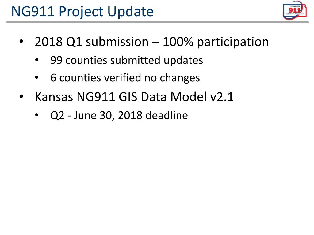 ng911 project update